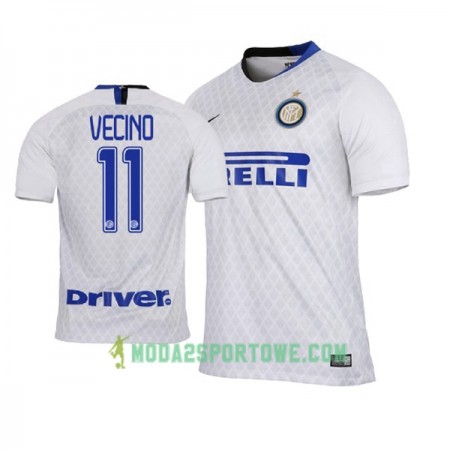 Koszulka Inter Mediolan Matias Vecino 11 Wyjazdowe Stroje Piłkarskie 2018-2019 Krótki Rękaw